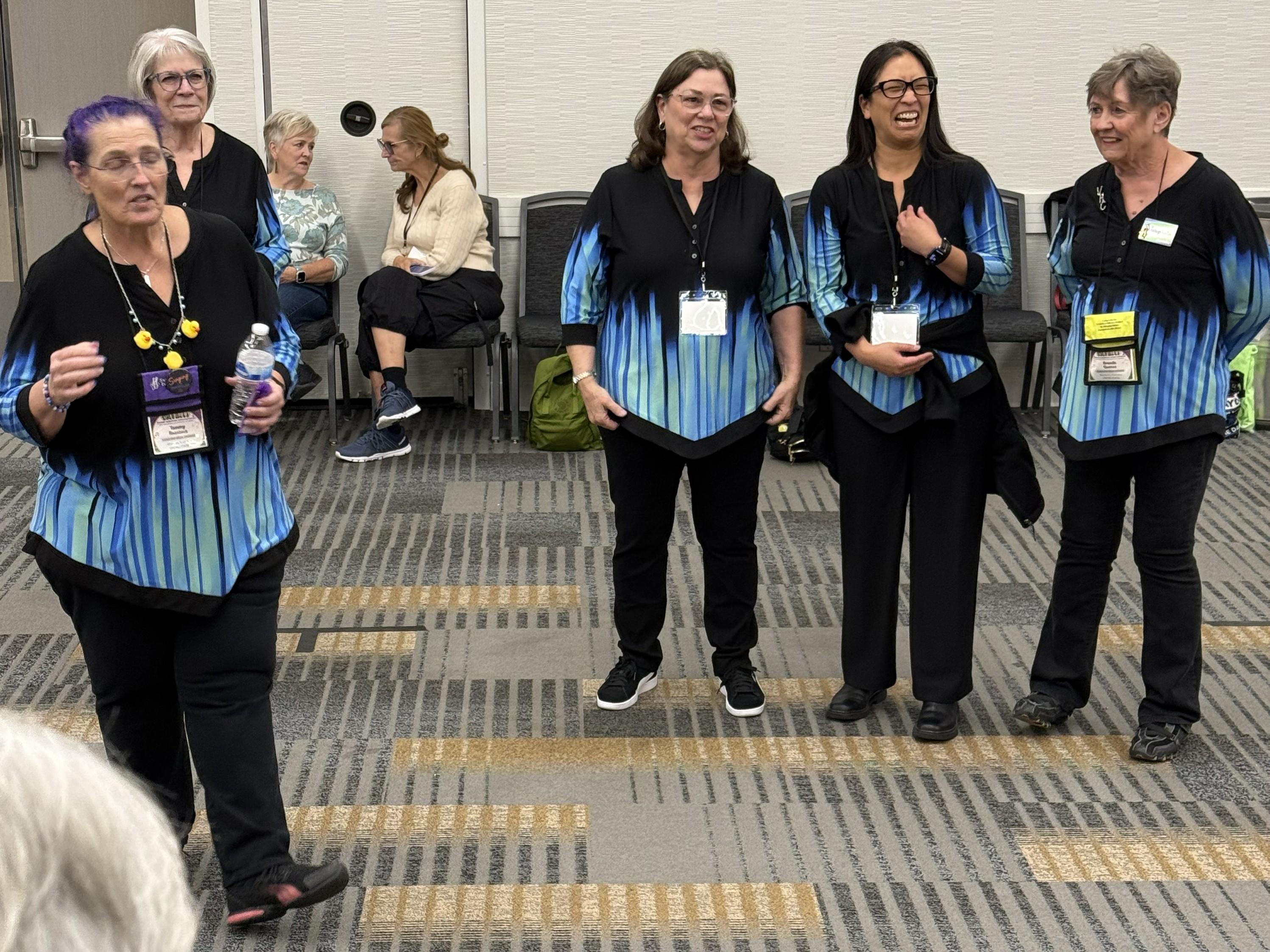 Acknowledging Our Costume Team: Debi, Davina, & Brenda